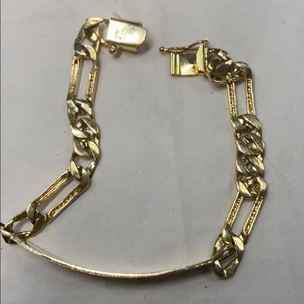 New 10k Gold ID bracelet - Picture 4 of 6